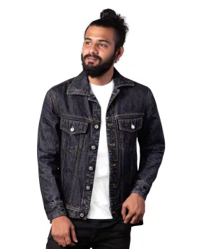 Denim Jacket in Cool max Denim Midnight Blue