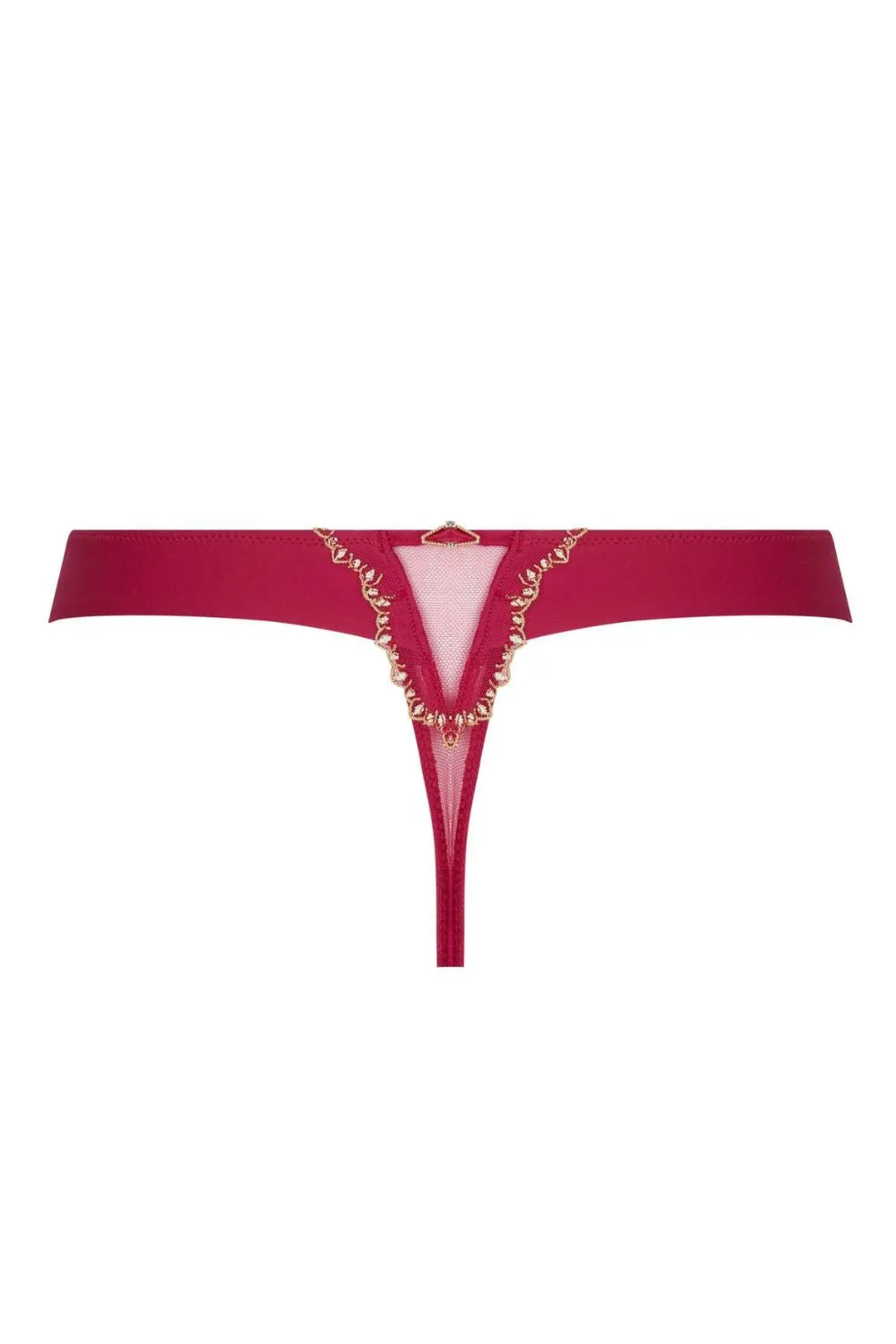 Eblouissante Icone Thong in Rubis