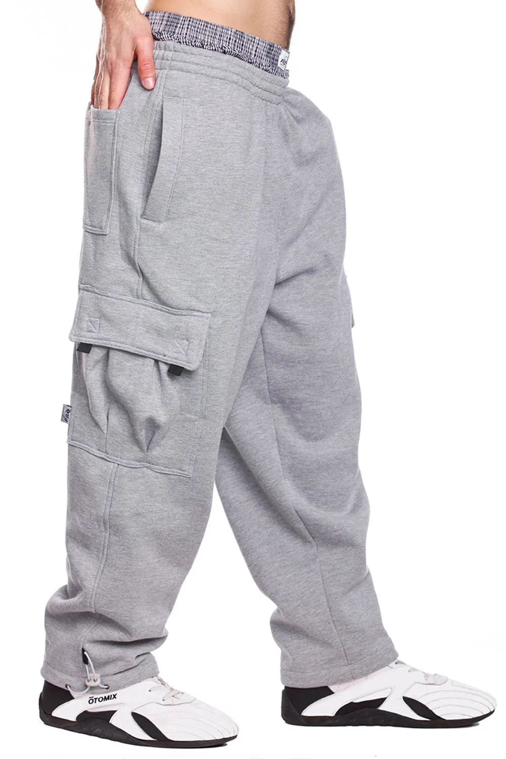 Fleece Cargo Pants 2XL - 5XL