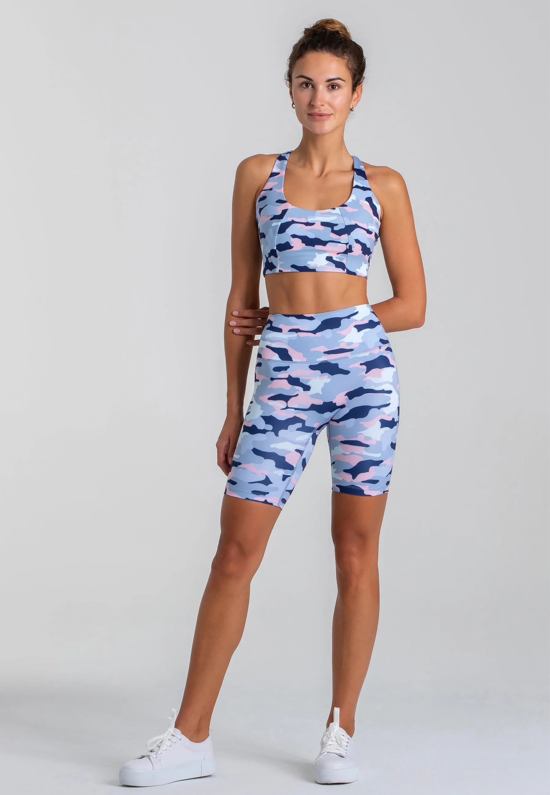 Force BH & Star Bike Shorts Set - Camo