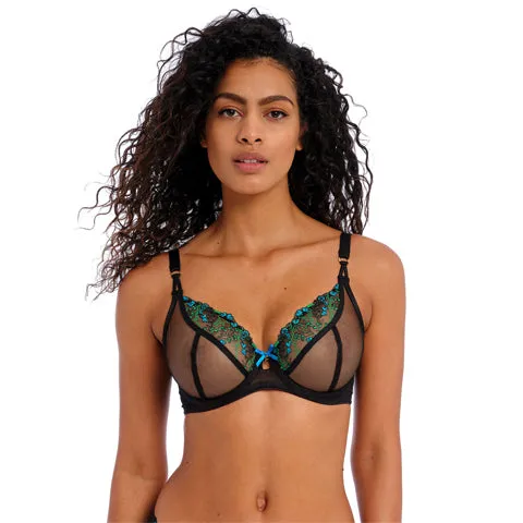 Freya Show-Off Plunge Bra Black