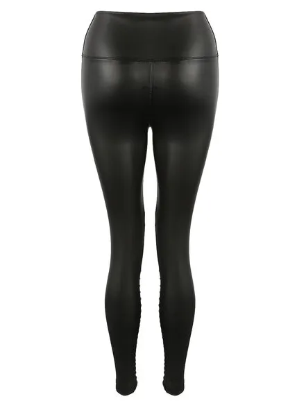 Harley Biker Leggings Black