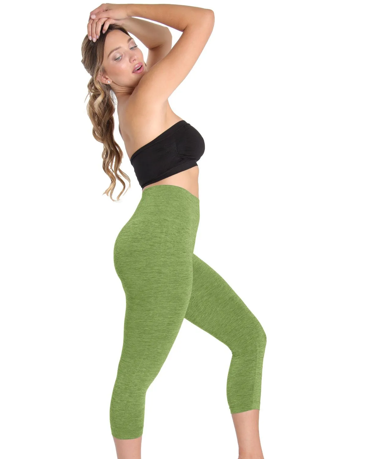 High-Waist Control Seamless Shapewear Leggings