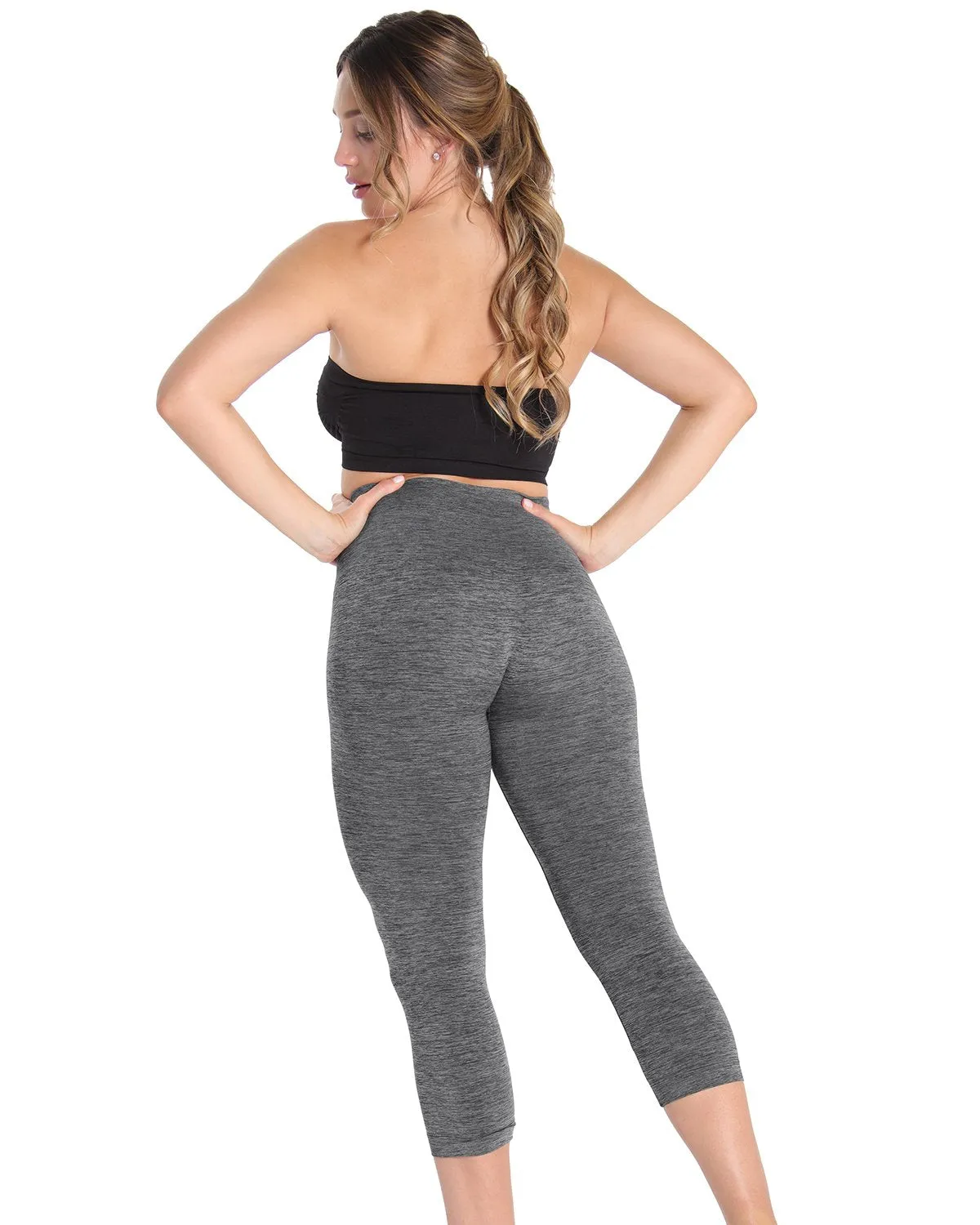 High-Waist Control Seamless Shapewear Leggings