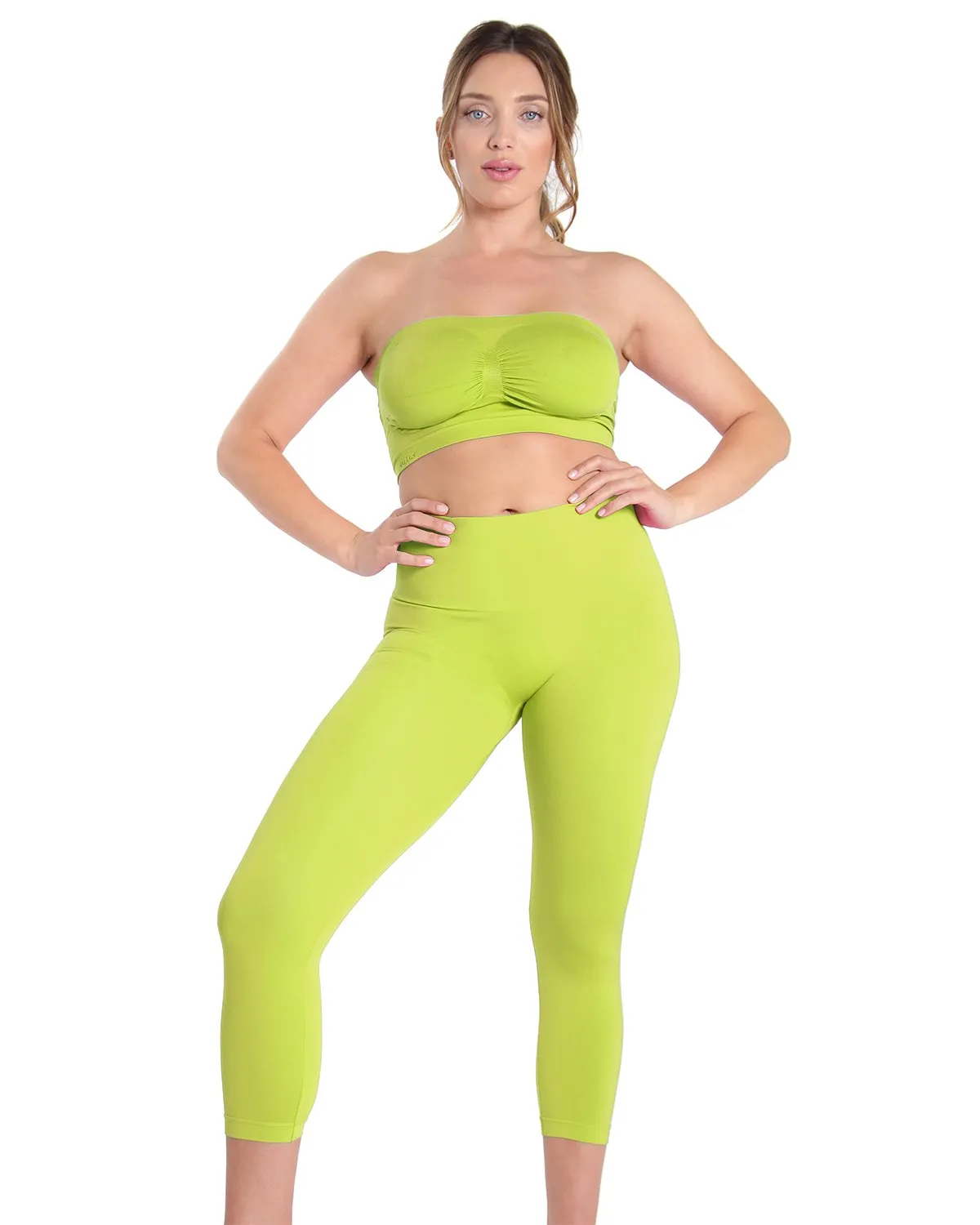 High-Waist Control Seamless Shapewear Leggings