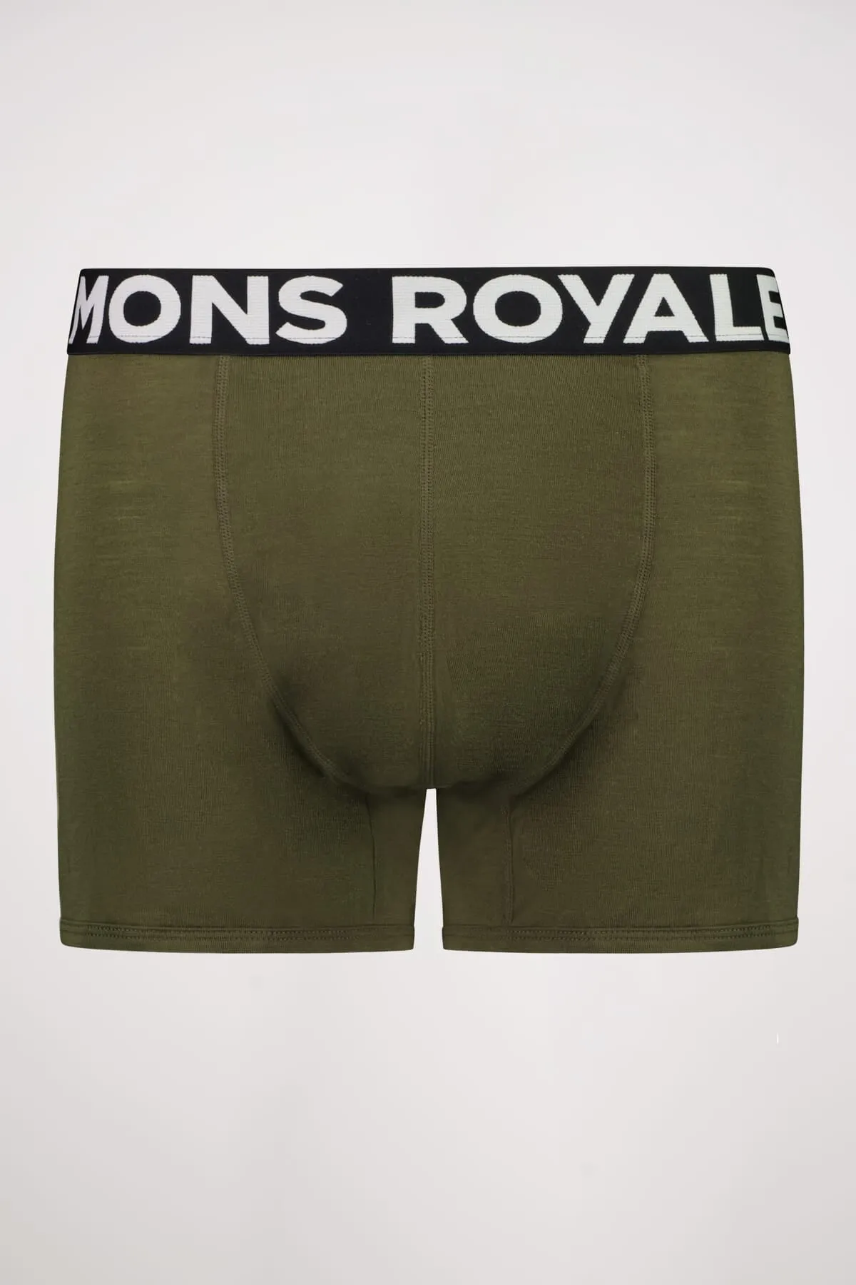 Hold 'em Shorty Merino Boxer - Dark Olive