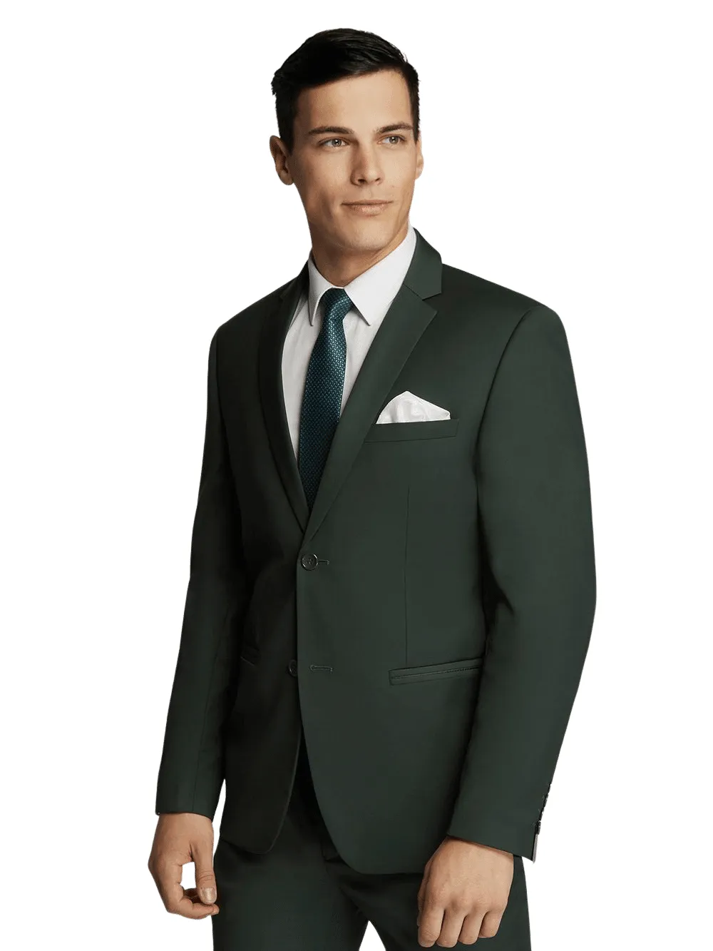 Hunter Dark Green Suit