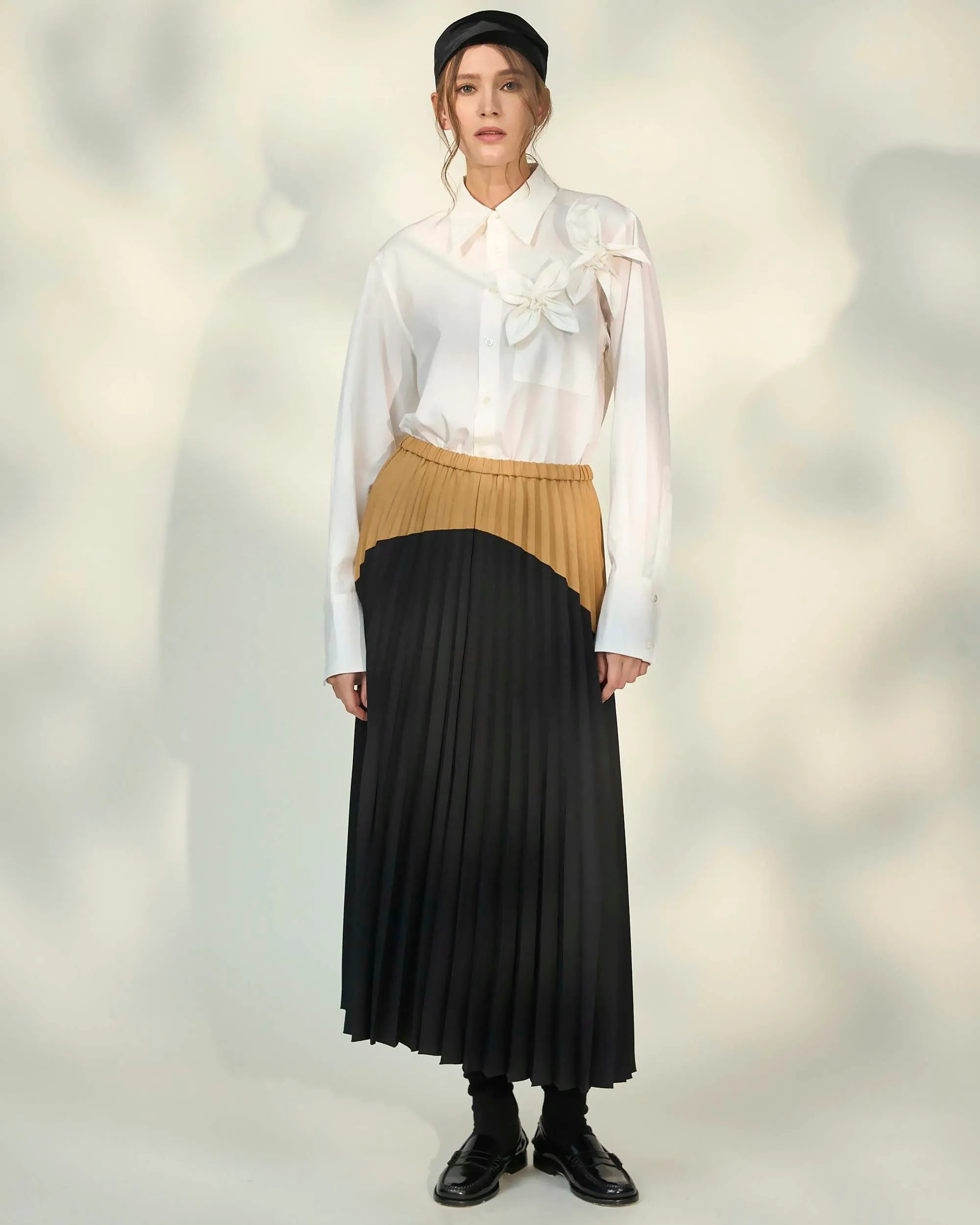 IJIIT Washable Pleated Skirt