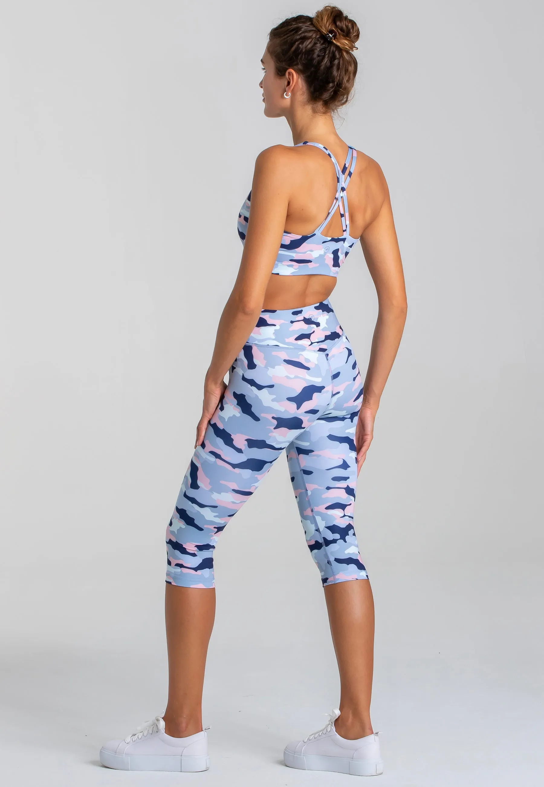 Impulse Crop Leggings mit hohem Bund - Camo