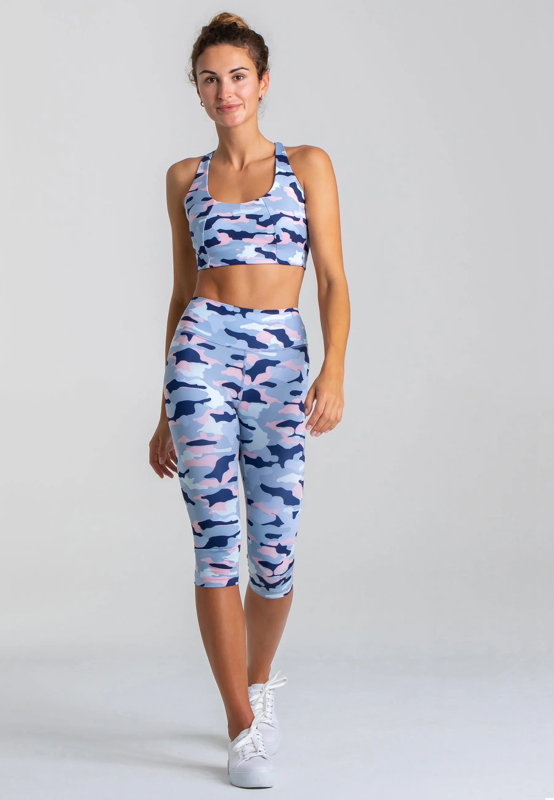 Impulse Crop Leggings mit hohem Bund - Camo