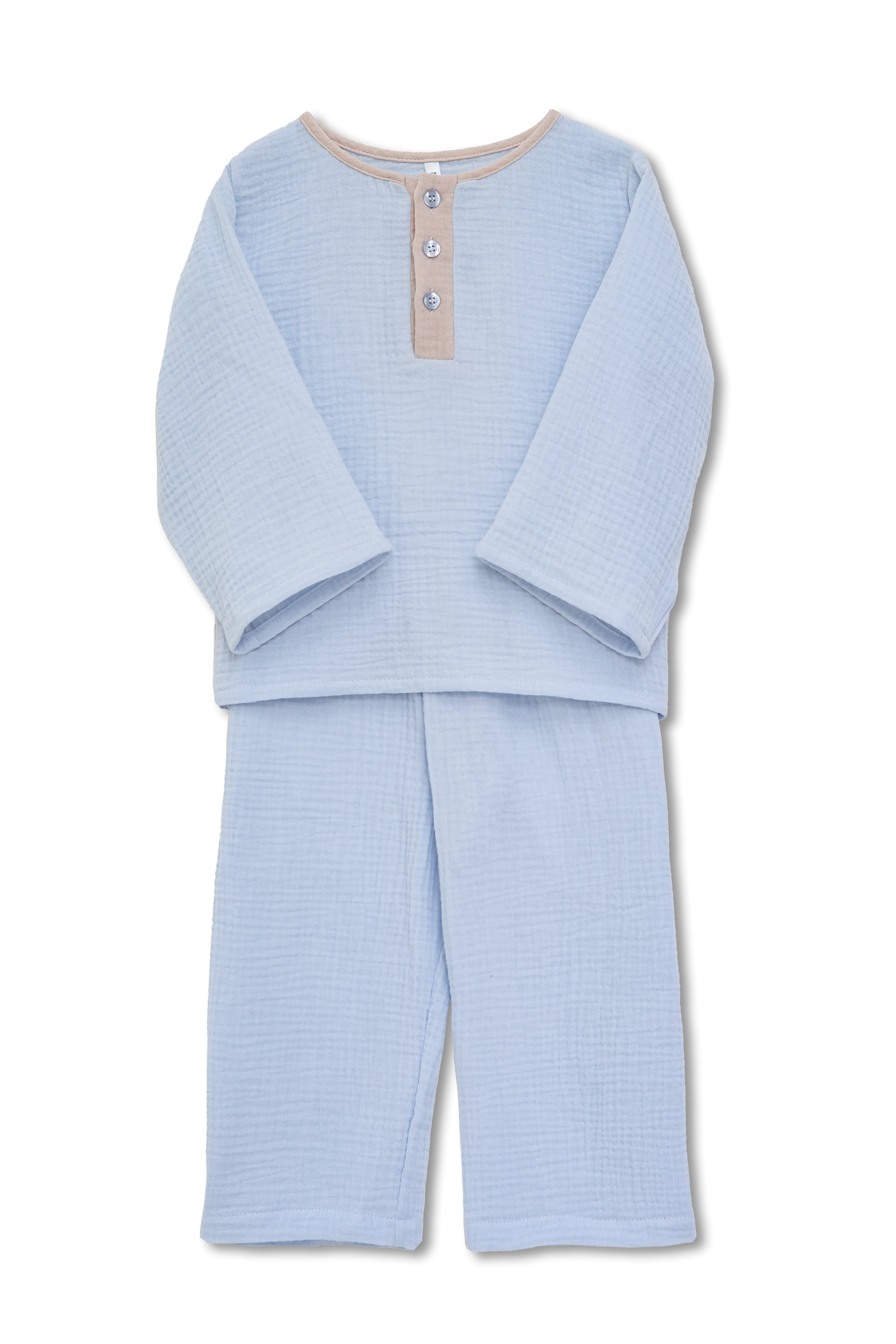 KARL - CHILDREN'S ICY BLUE PYJAMA SET