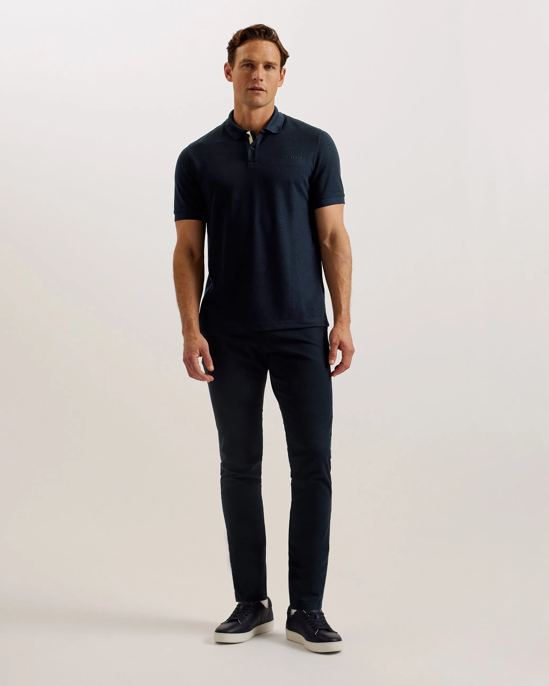 Karty SS Branded Polo Shirt Navy