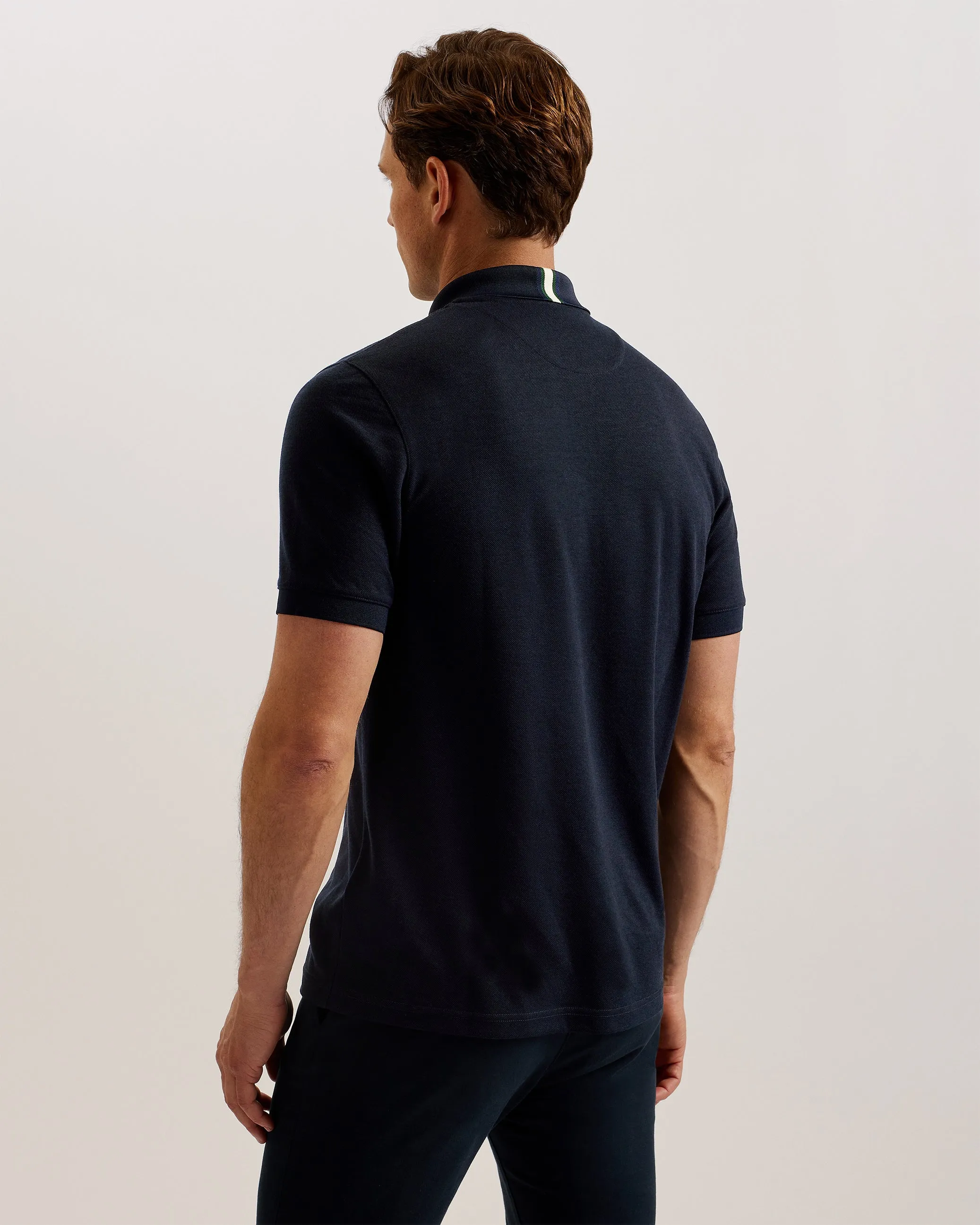 Karty SS Branded Polo Shirt Navy