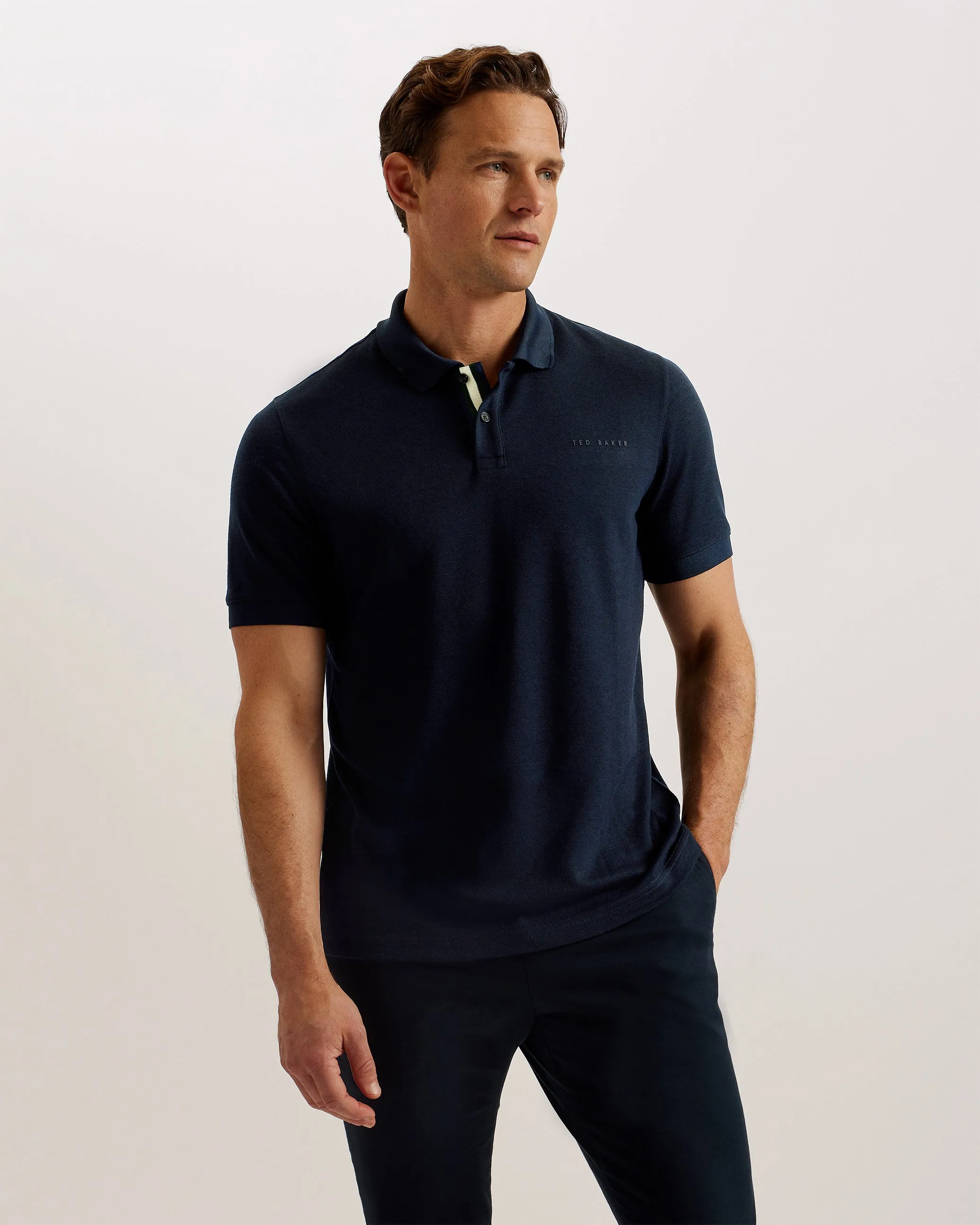 Karty SS Branded Polo Shirt Navy