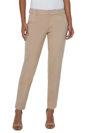 Kelsey Knit Trouser 29" | Biscuit Tan