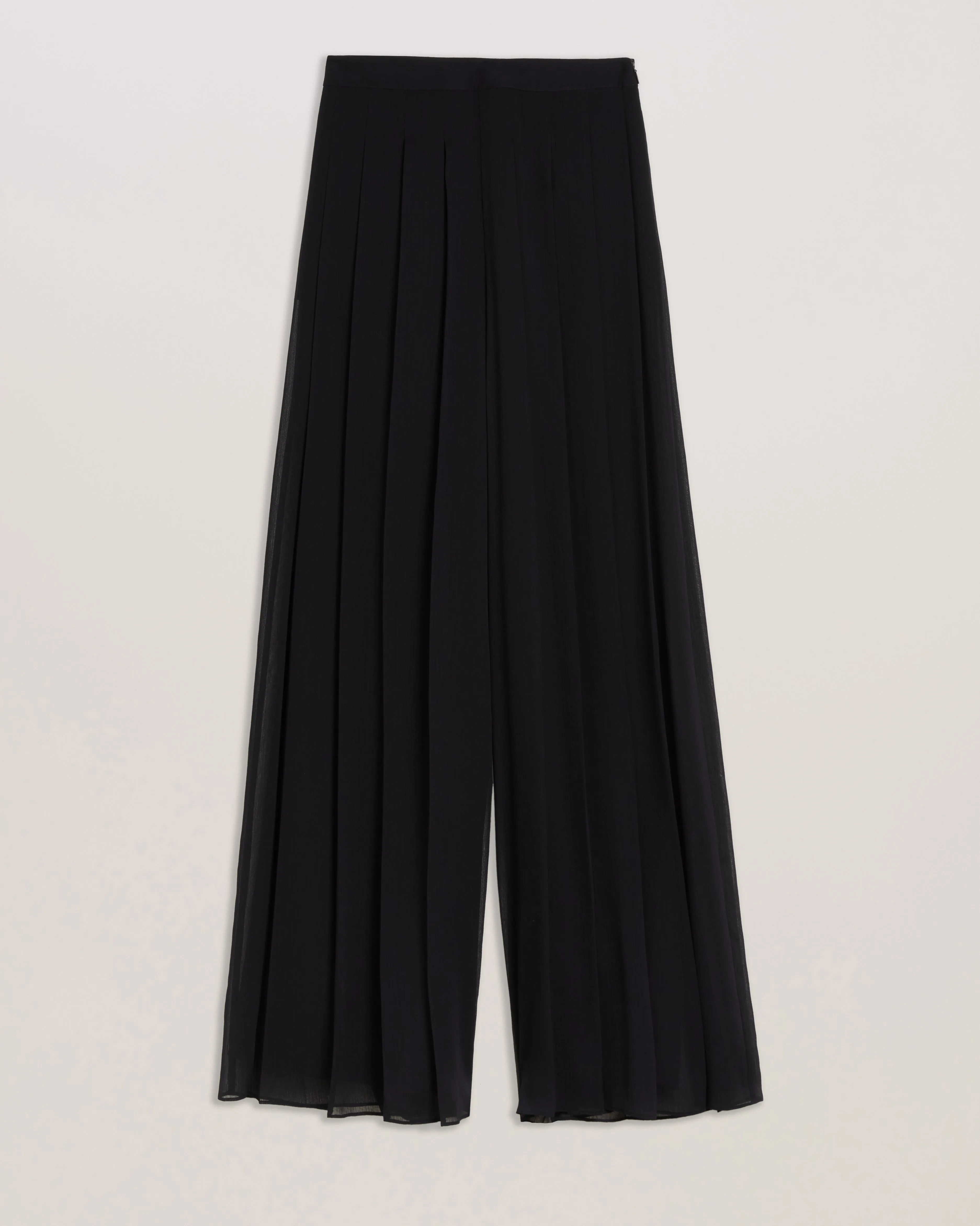 Kokuto Pleated Wide Leg Trouser Black