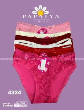 Lace & Cotton Panty 3424