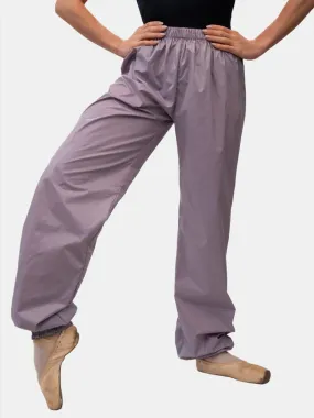 Light Mauve Warm-Up Dance Trash Bag Pants MP5003