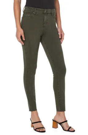 Liverpool Abby High Rise Skinny w/ Cut Hem (Grass Fed)