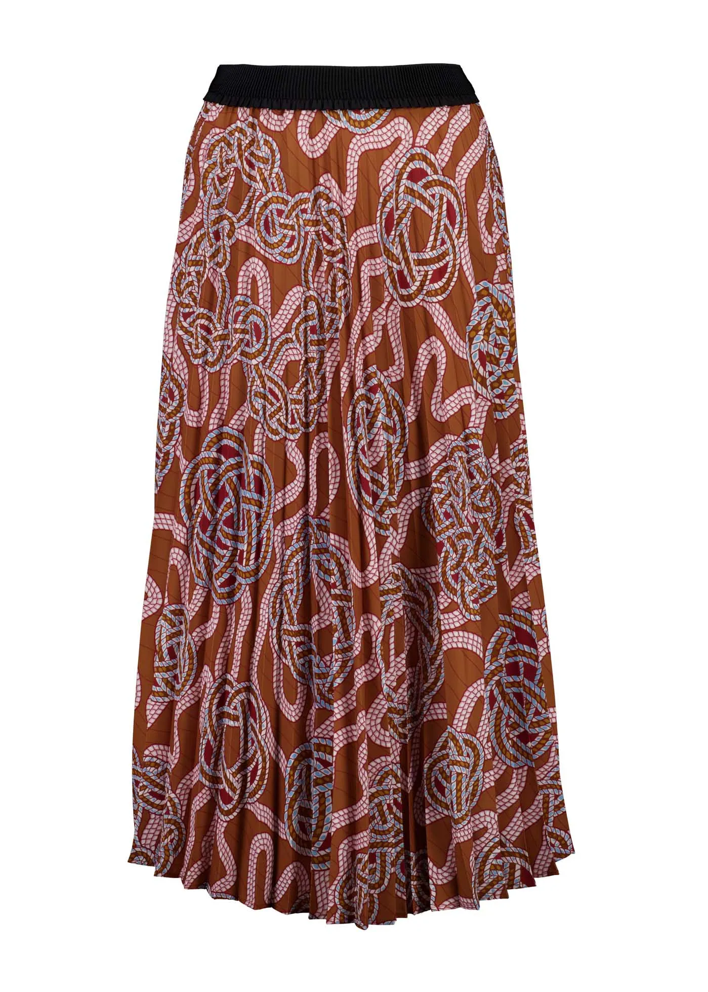 Loveknots Pleated Skirt Caramel