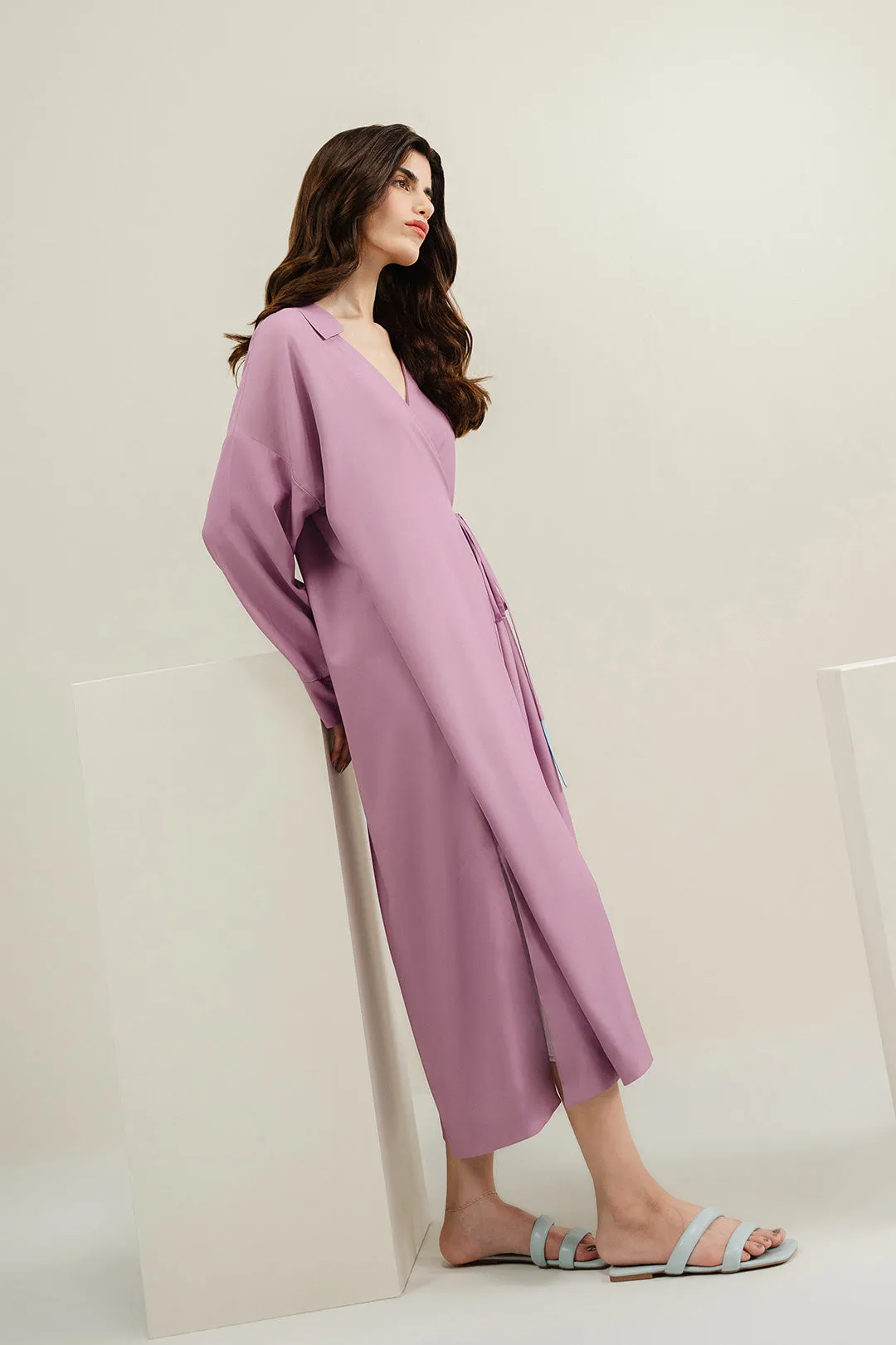 Mauve Wrap Around