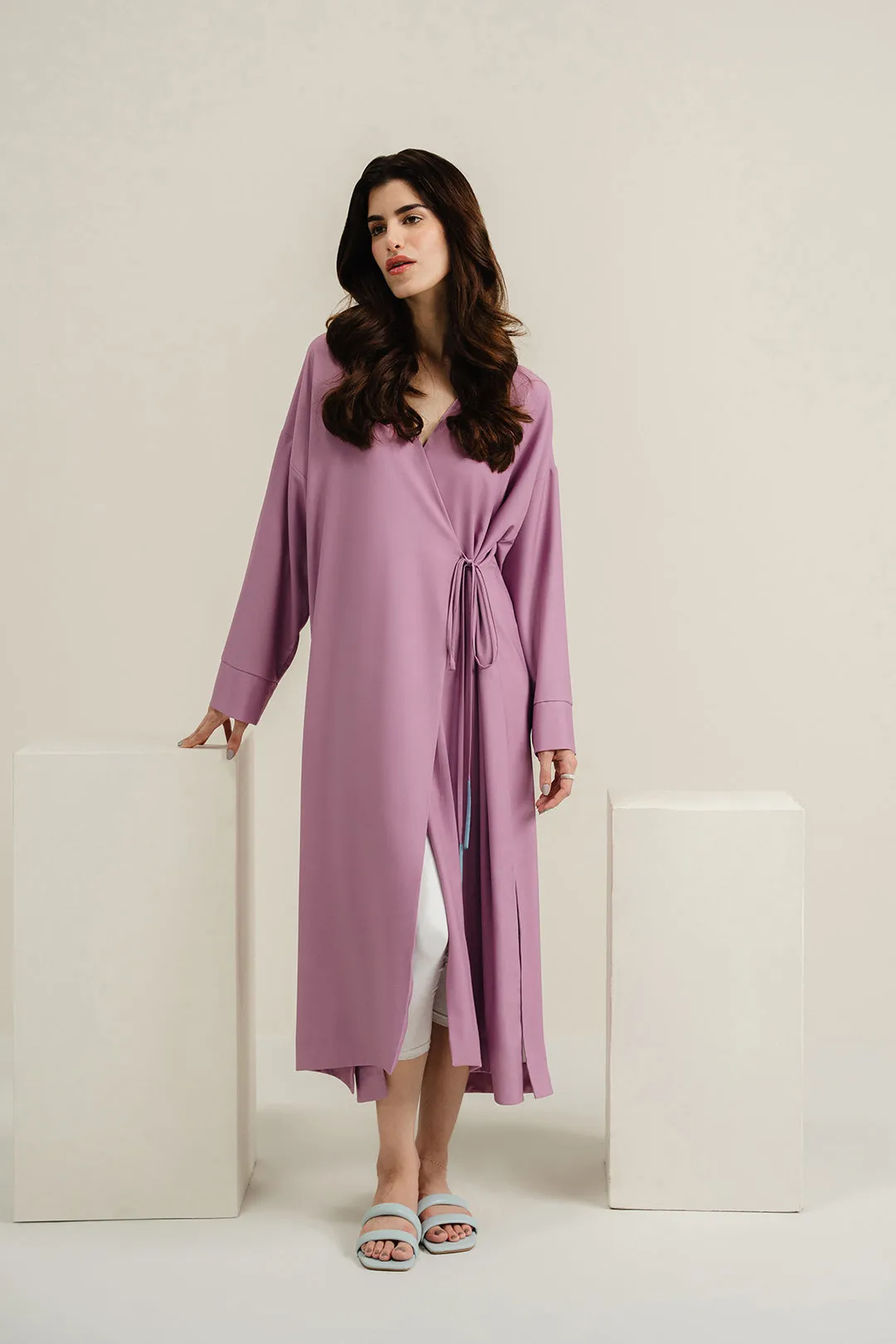 Mauve Wrap Around