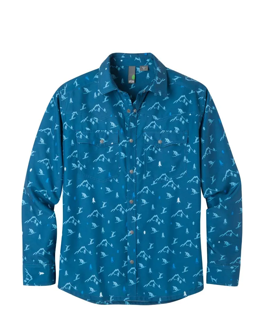 Men's Harkin Snap Shirt - Retro Skier