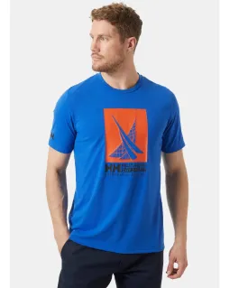 MEN'S HP RACE GRAPHIC T-SHIRT - COBALT 2.0