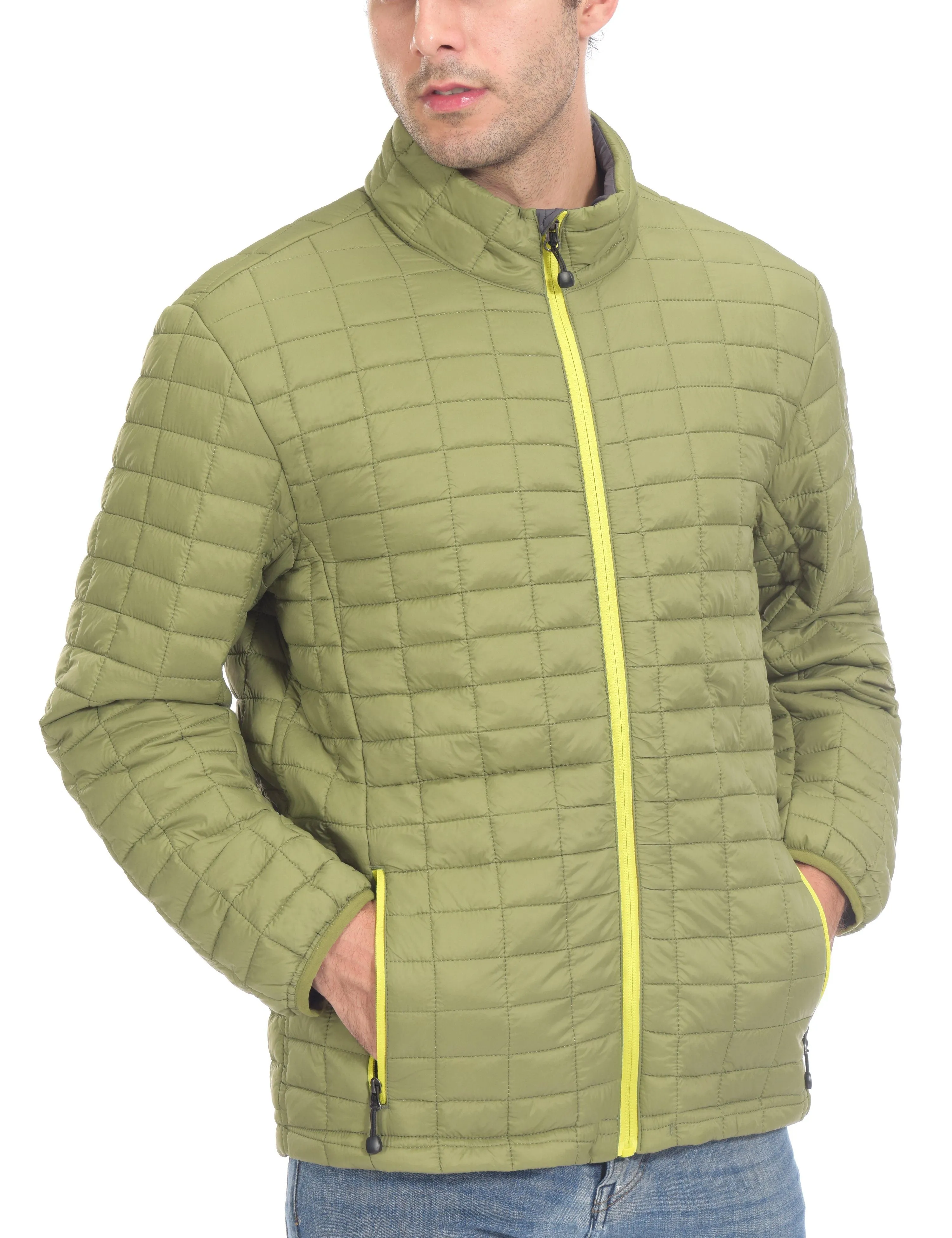 Men's Insulated Puffer Hiking Jacket