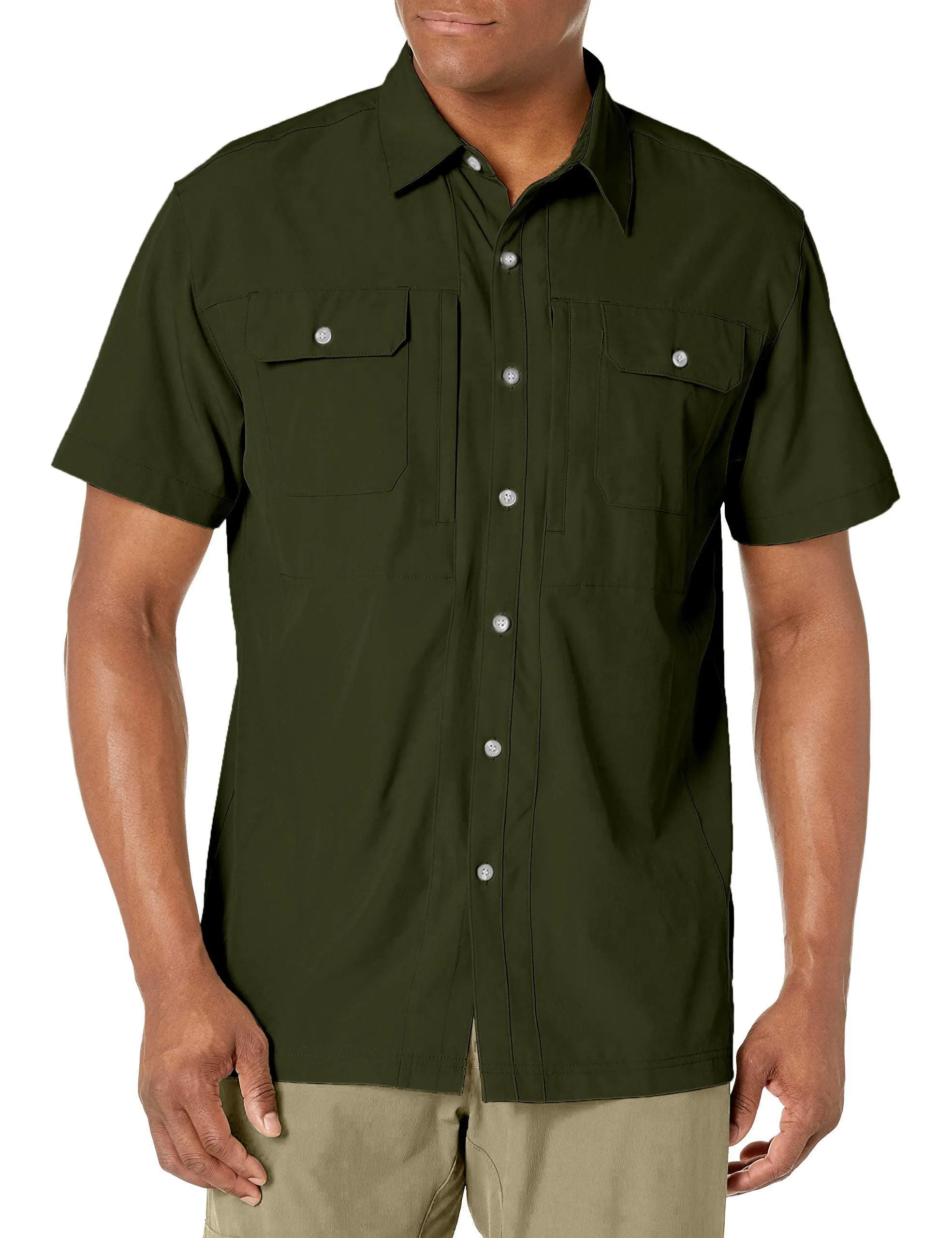 Men's Lightweight Short Sleeve Quick Dry Stretch Shirt