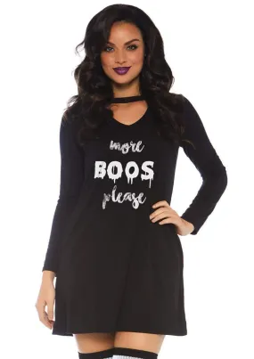 More Boos Jersey Dress with Pockets