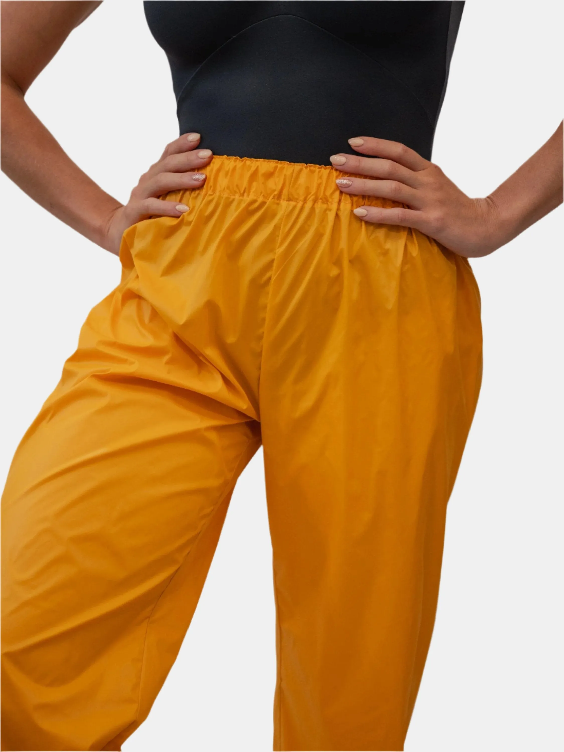 Mustard Warm-Up Dance Trash Bag Pants MP5003