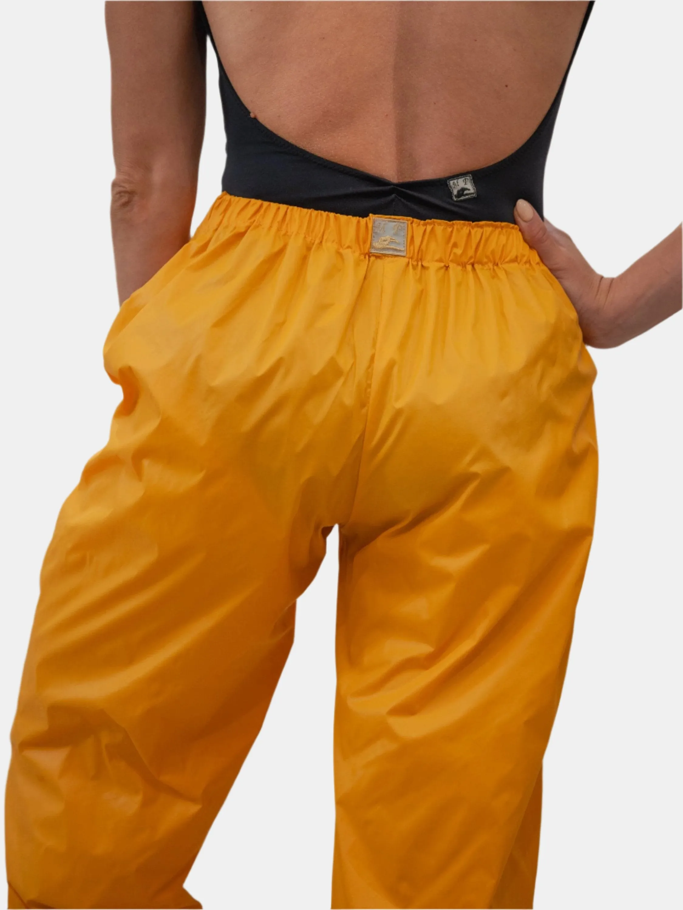 Mustard Warm-Up Dance Trash Bag Pants MP5003