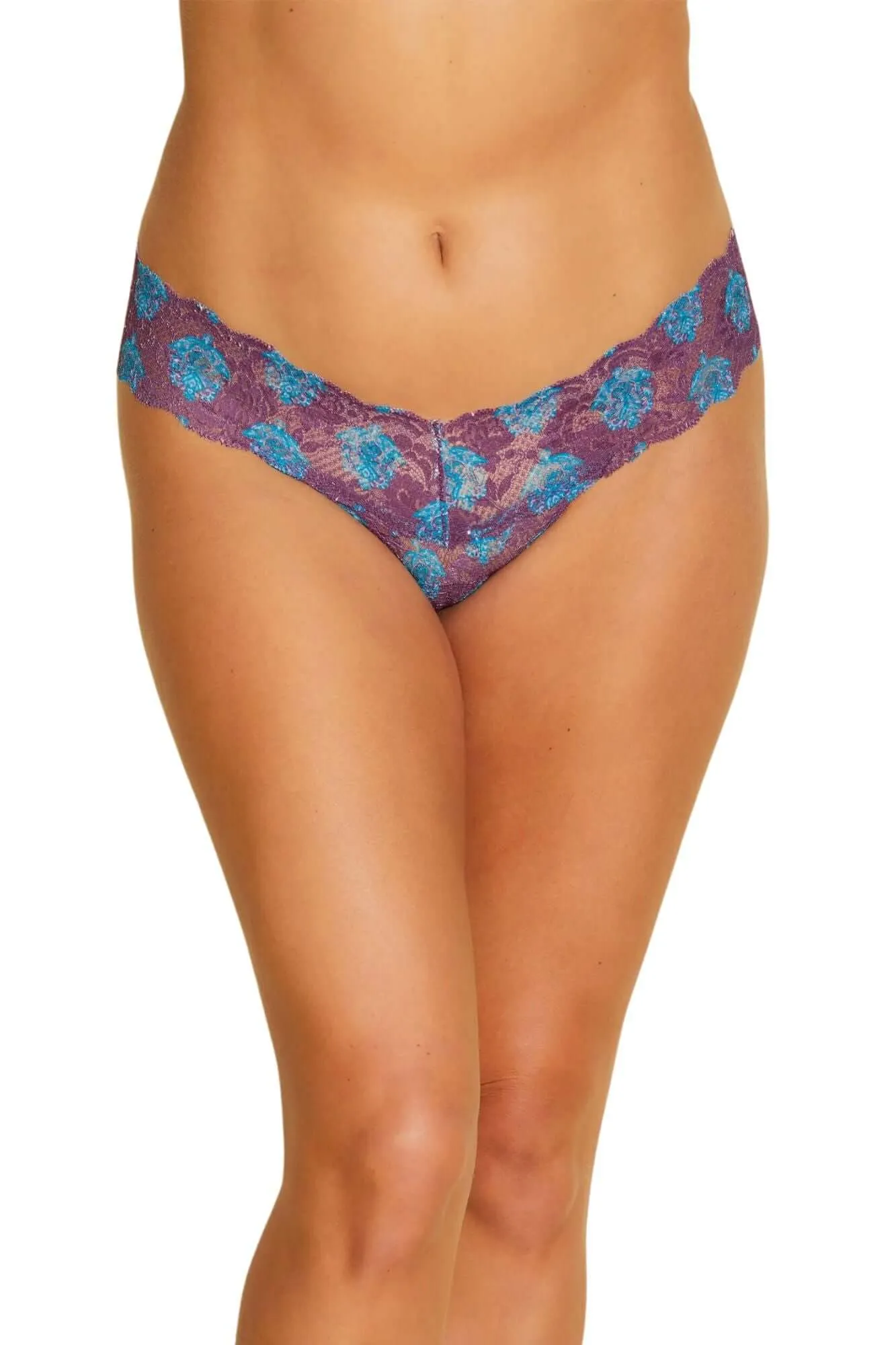 Never Say Never Printed Cutie Thong