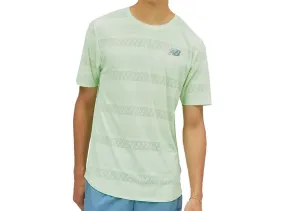 New Balance Men Q Speed Jacquard Short Sleeve Tee