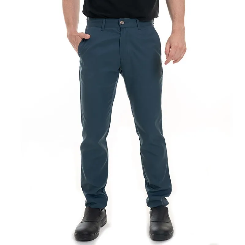 Ocean Detroit Kitchen Trousers Ocean Blue - SEAQUAL INITIATIVE - ROBUR