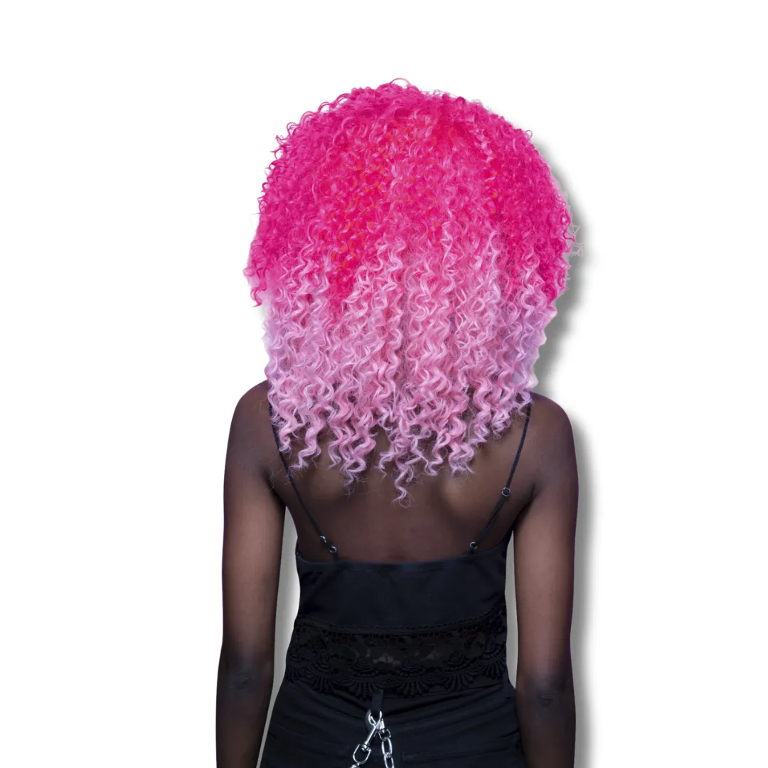 Ombre Curl Girl™ Wig - Pink Passion™