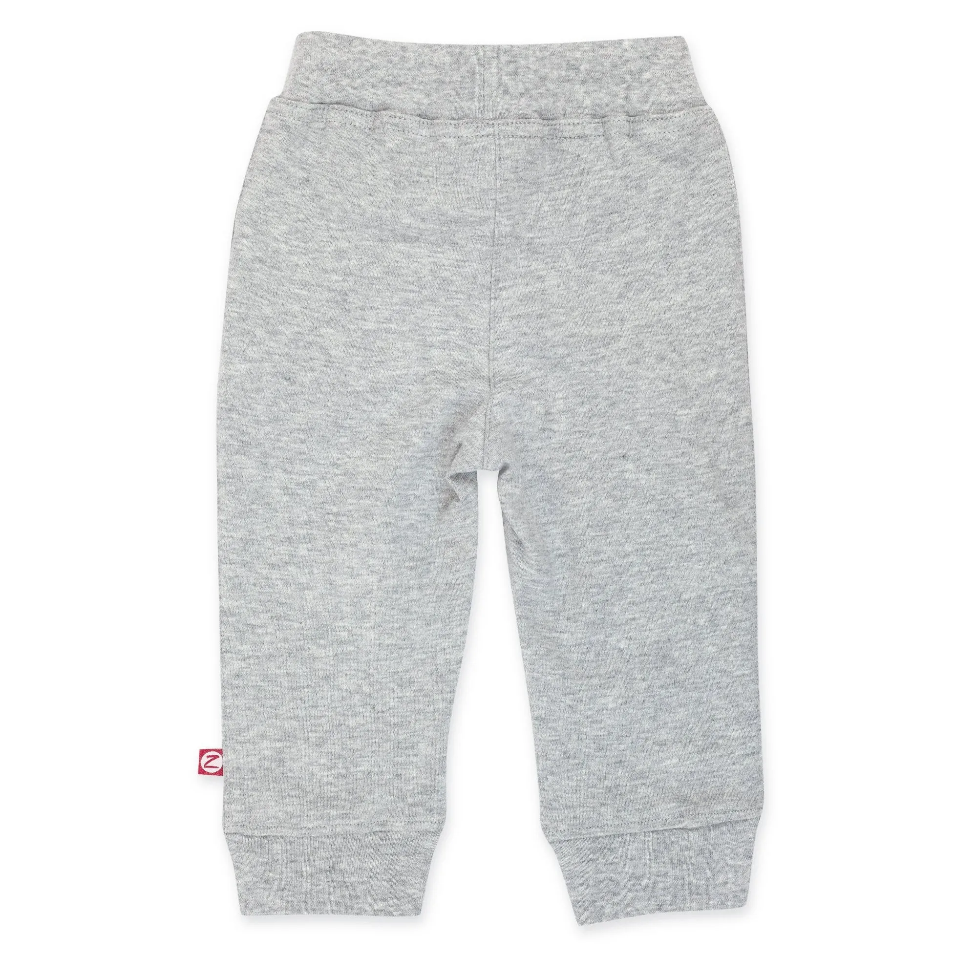 Organic Cotton Pocket Jogger Pant - Heather Gray