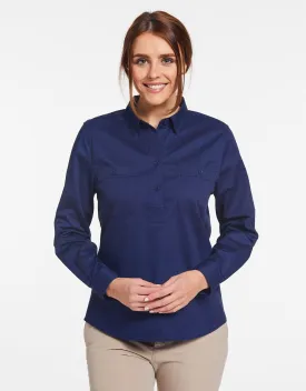 Outback Half Placket Shirt UPF 50  Technicool Collection