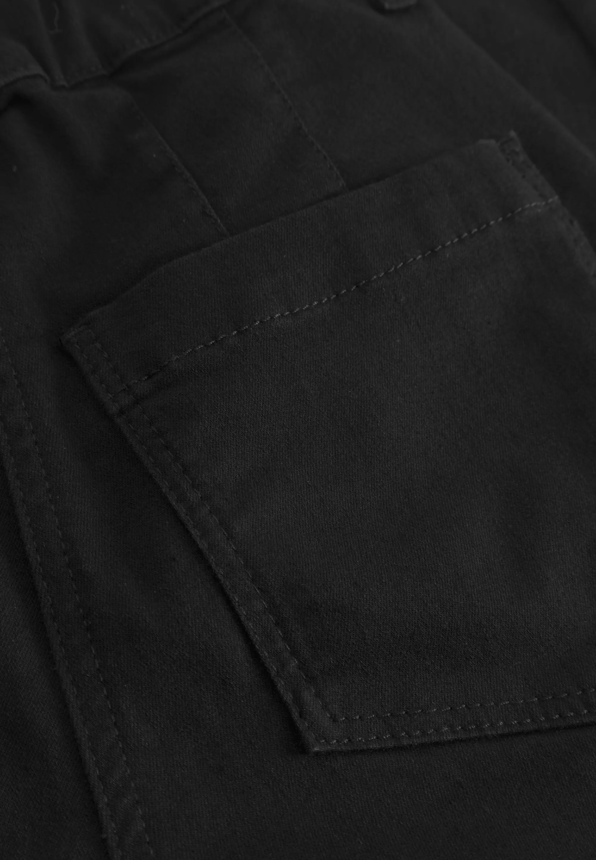 Piper Pure Regular Crop - Black Denim