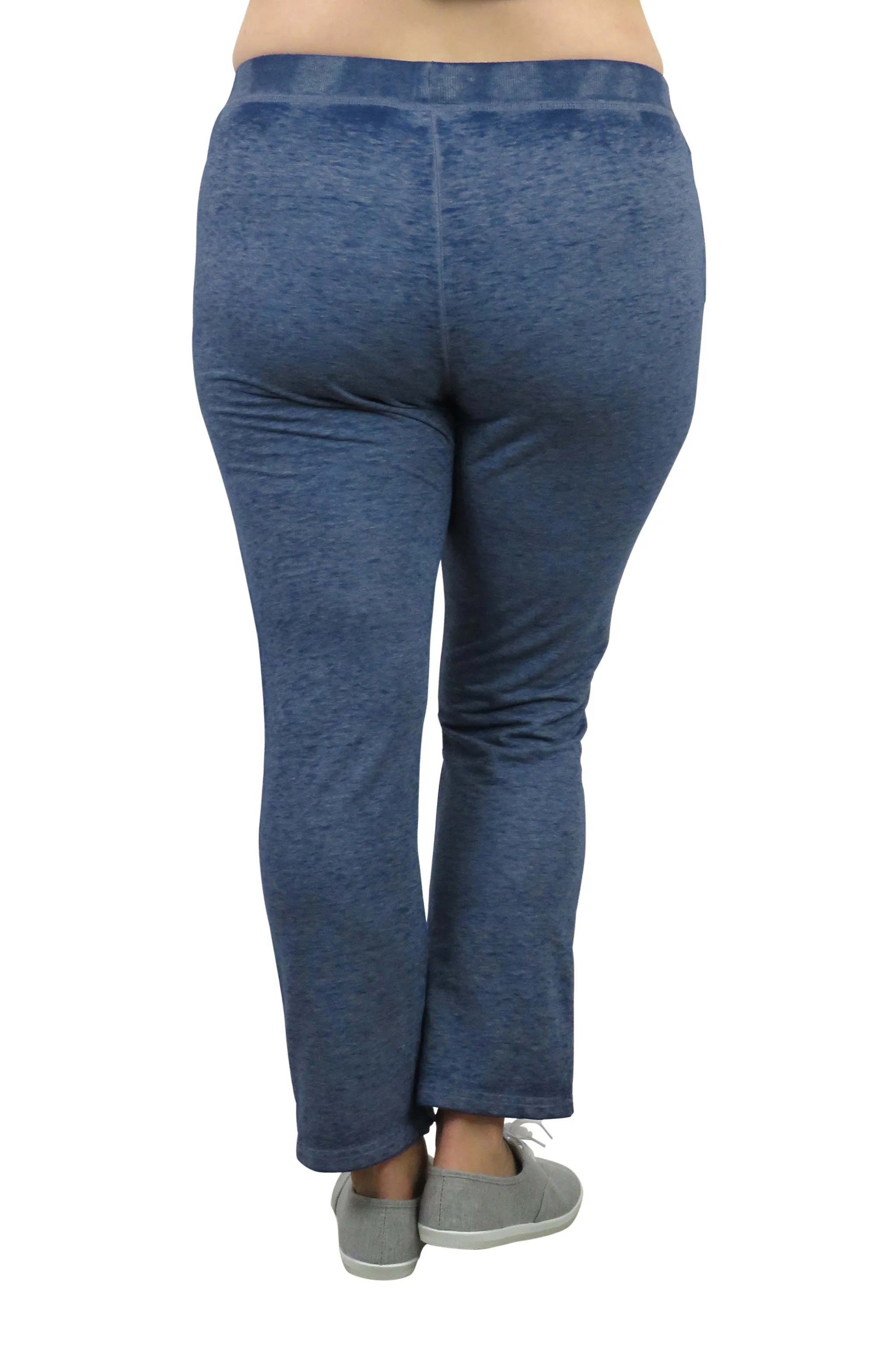 Plus Size Heathered French Terry Pants