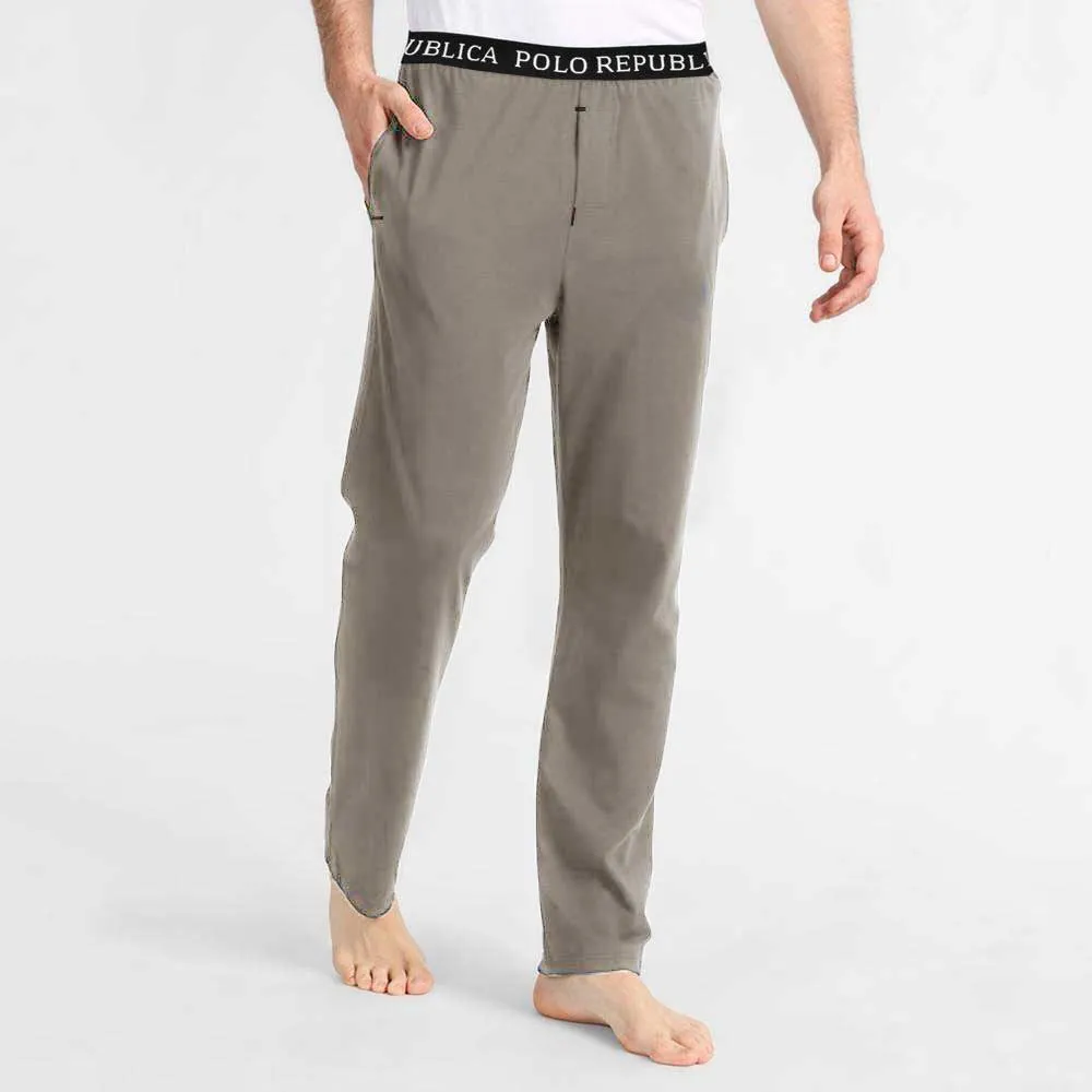 Polo Republica Men's Essentials Jersey Lounge Pants