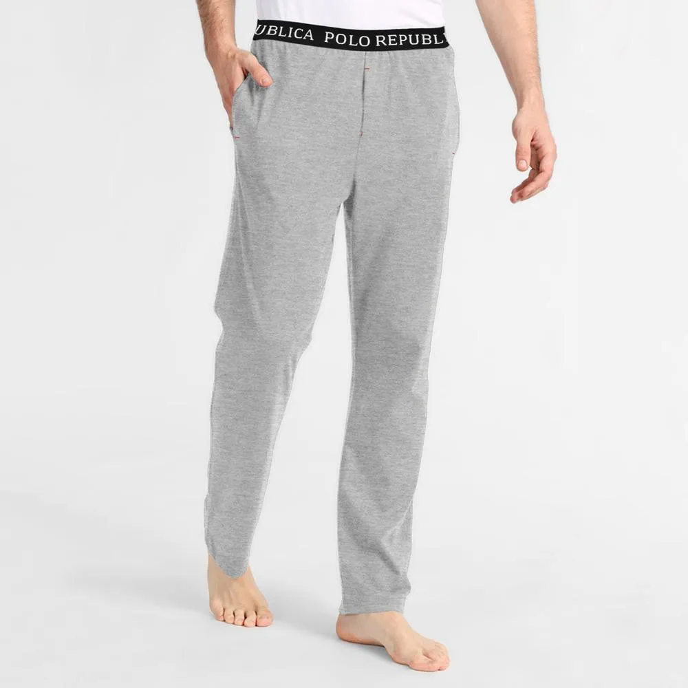 Polo Republica Men's Essentials Jersey Lounge Pants