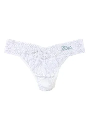 "Mrs" Original Rise Thong