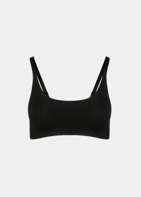 Ribbed Knit Bra