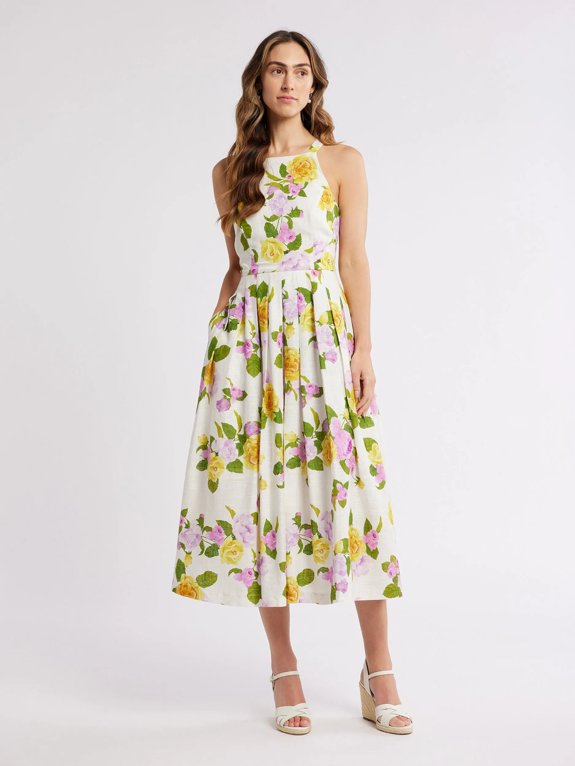 Rose Cascade Dress