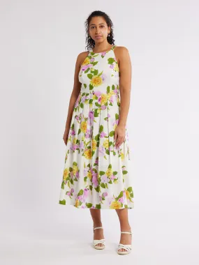 Rose Cascade Dress