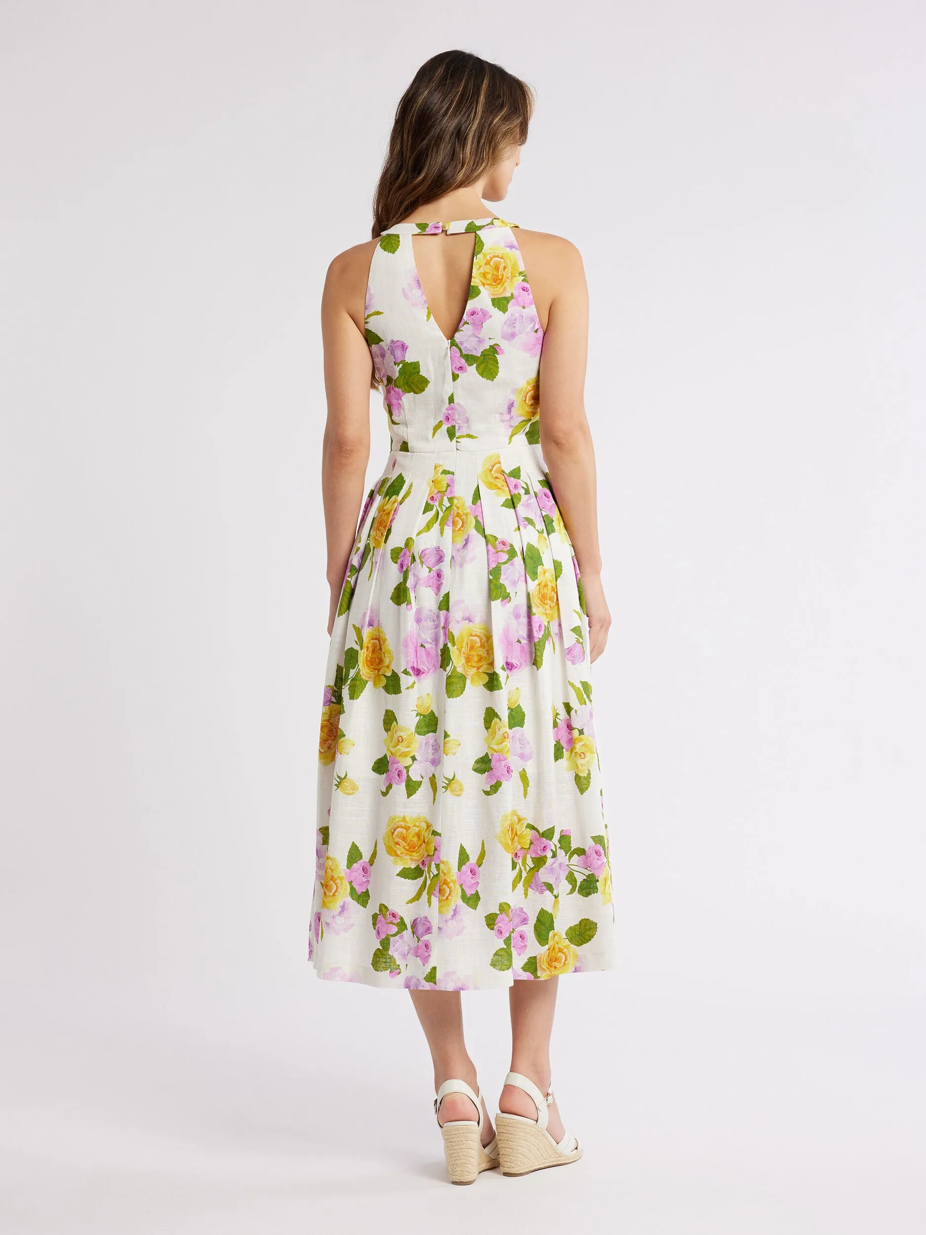 Rose Cascade Dress