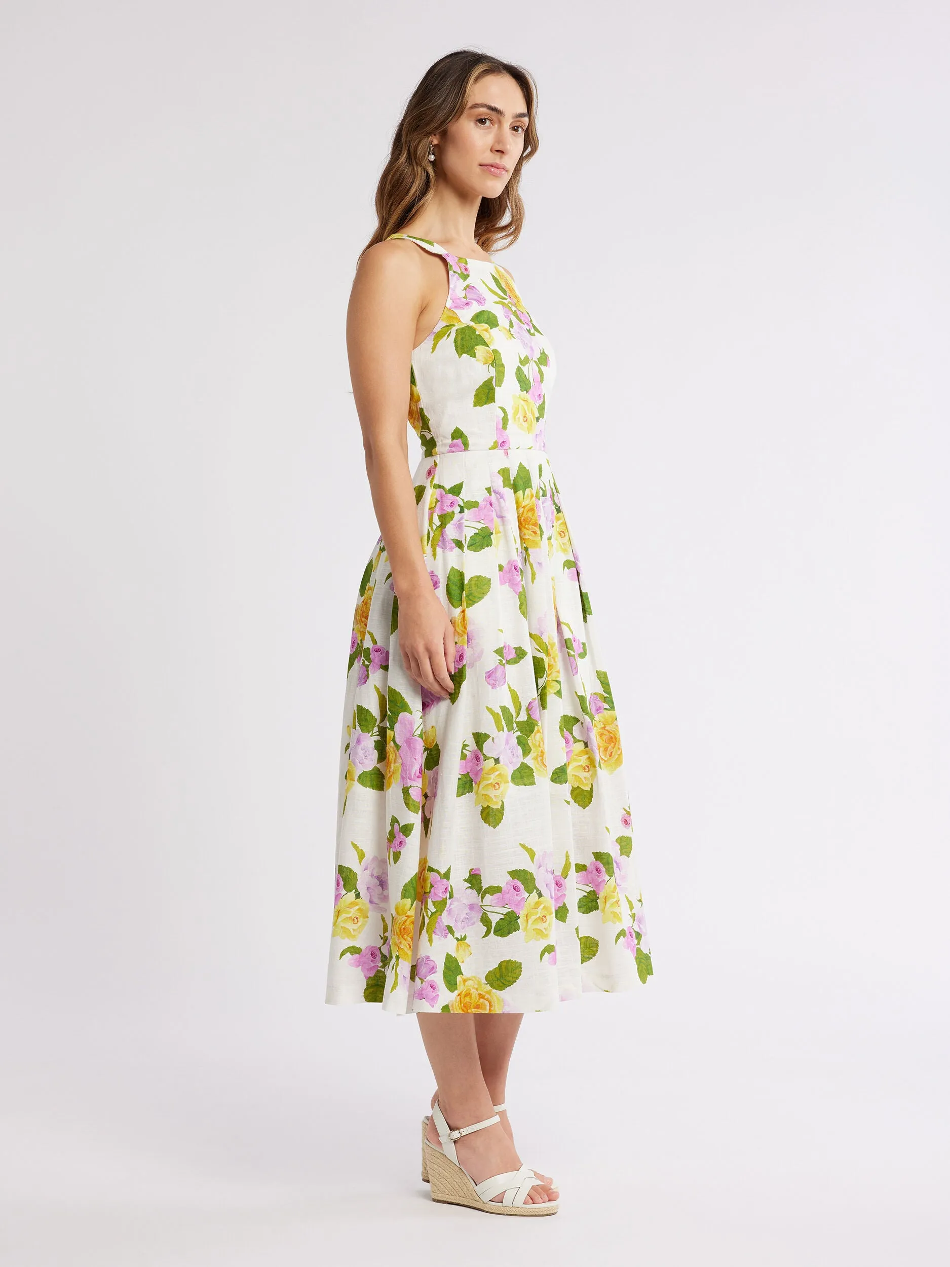 Rose Cascade Dress