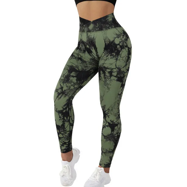 Seamless  Leggings Yoga Pants Push Up Sports  Running Gym Leggings